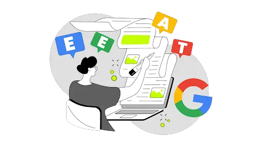 eeatz.png Googles EEAT-Kriterien für hilfreiche Inhalte solllten bei der Inhaltserstellung beachtet werden