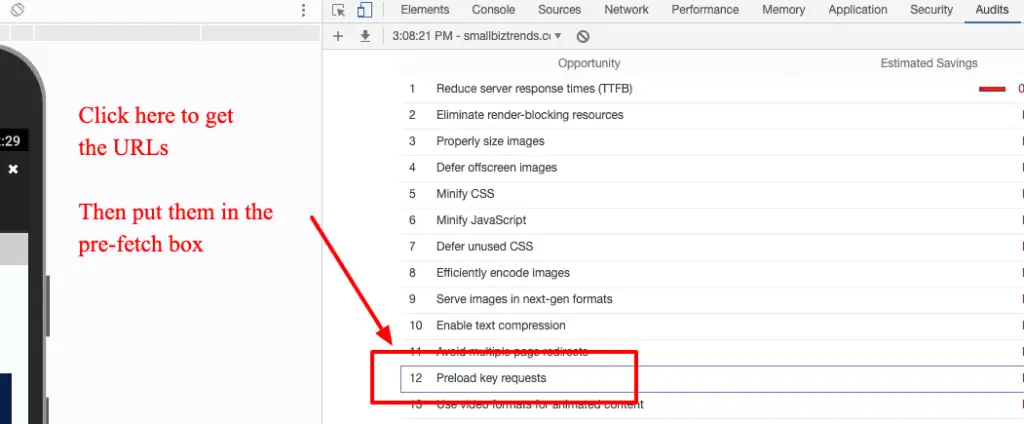 encontrar solicitudes de captura previa de dns