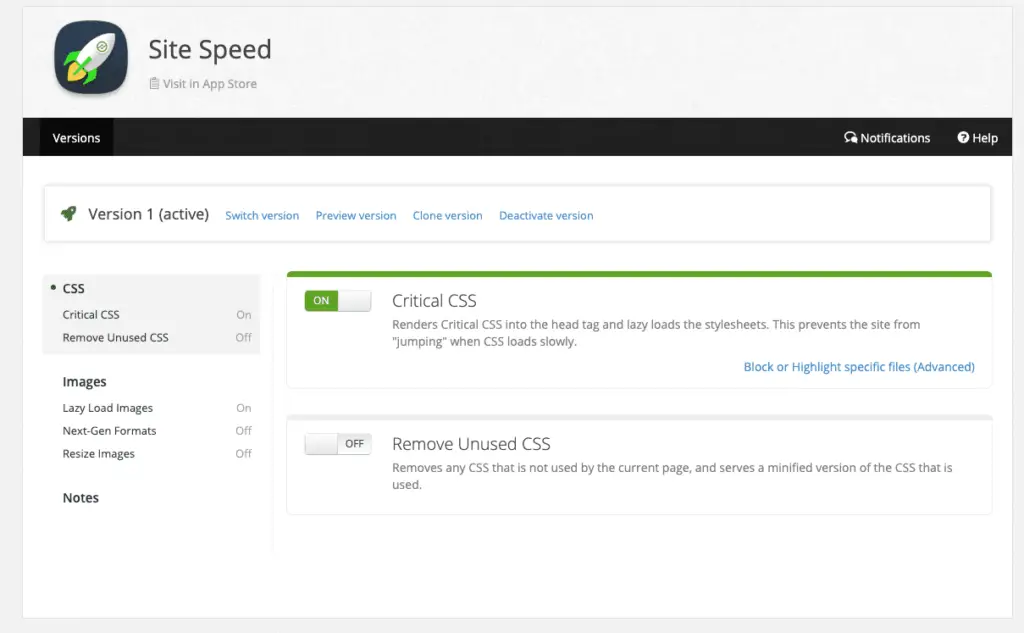 mejorar la velocidad del sitio web