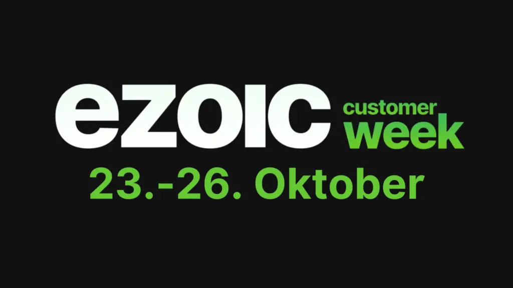 Ezoic Customer Week 2023