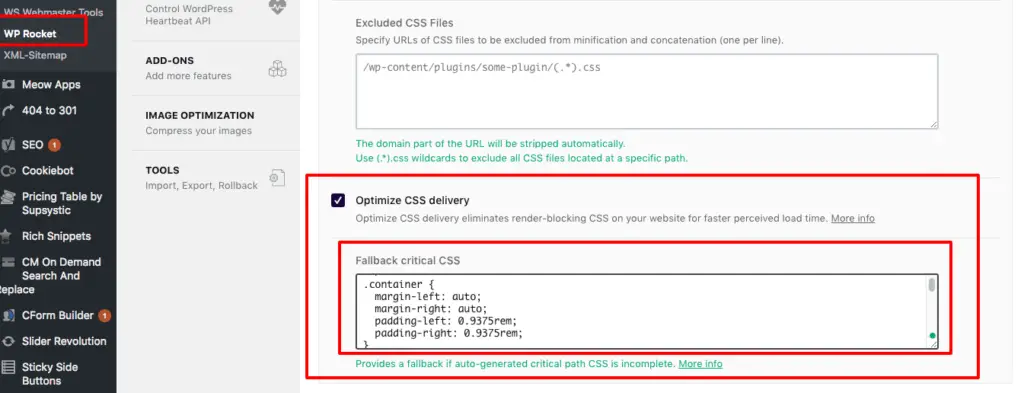 chargement critique CSS dernière