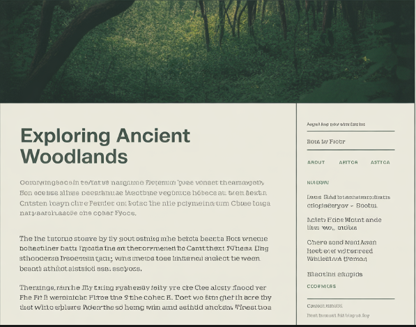 Website Layout