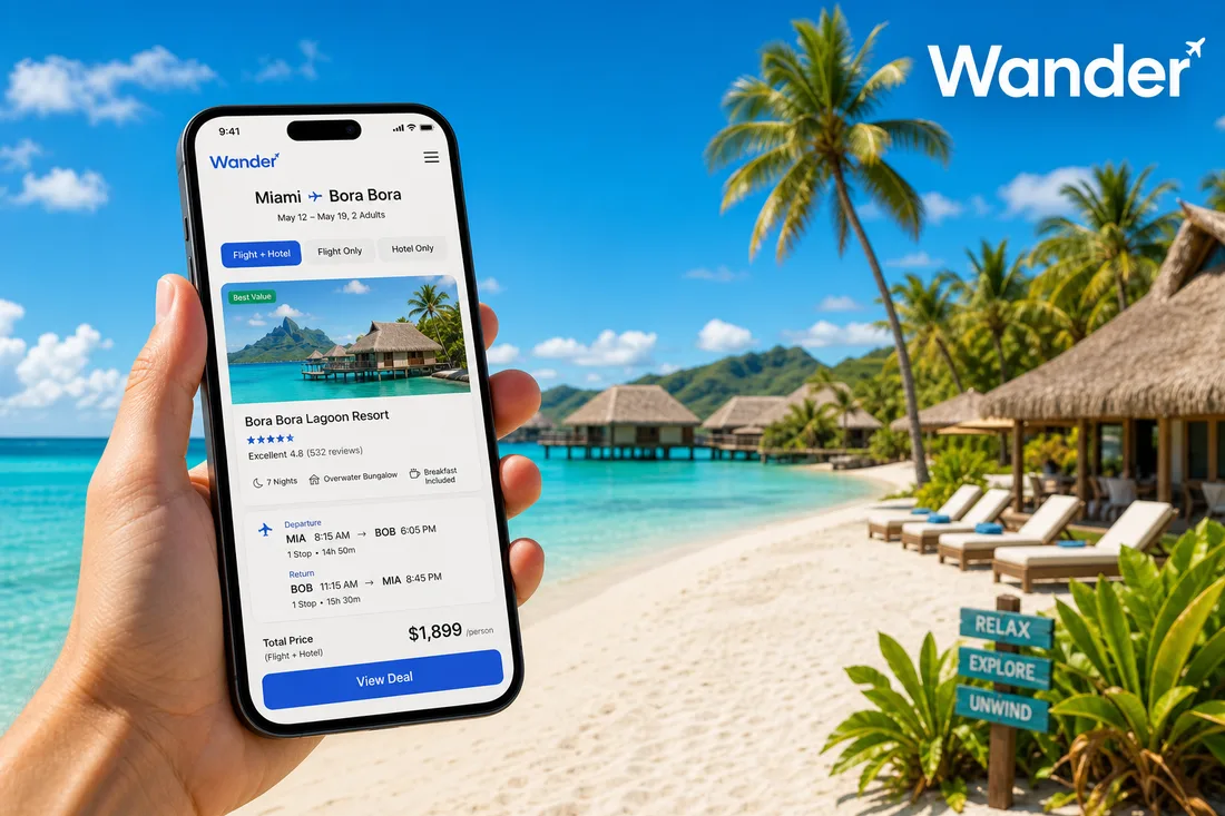Wander — travel deals and user acquisition