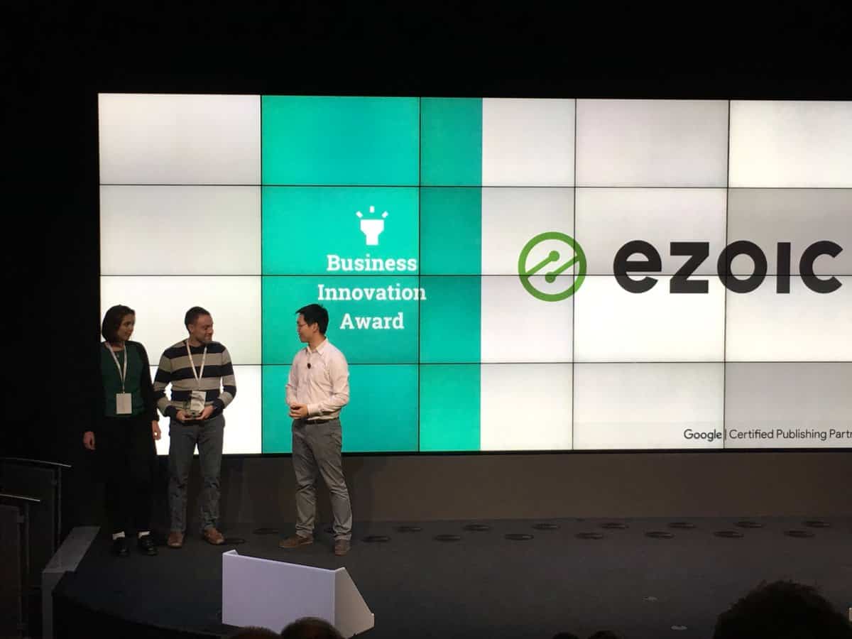ezoic machine learning ad platform