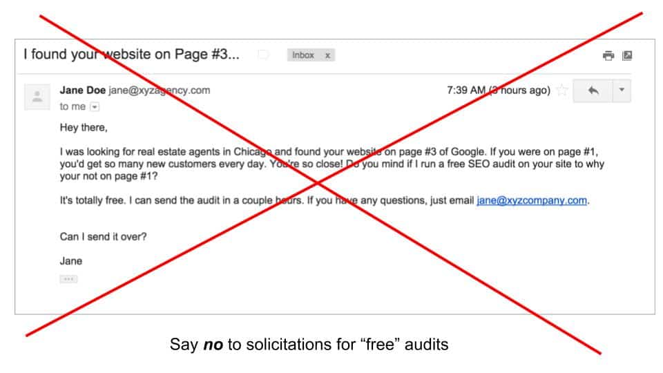 free seo audit