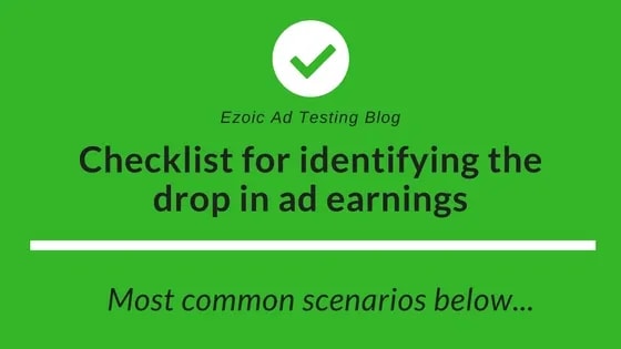 why is ad earnings dropping - adsense