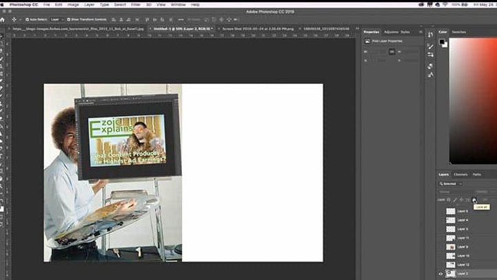 photoshop youtube thumbnail Leitfaden