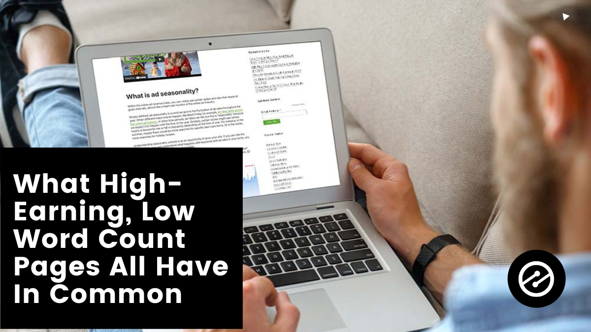 What High-Earning, Low Word Count Pages All Have in Common
