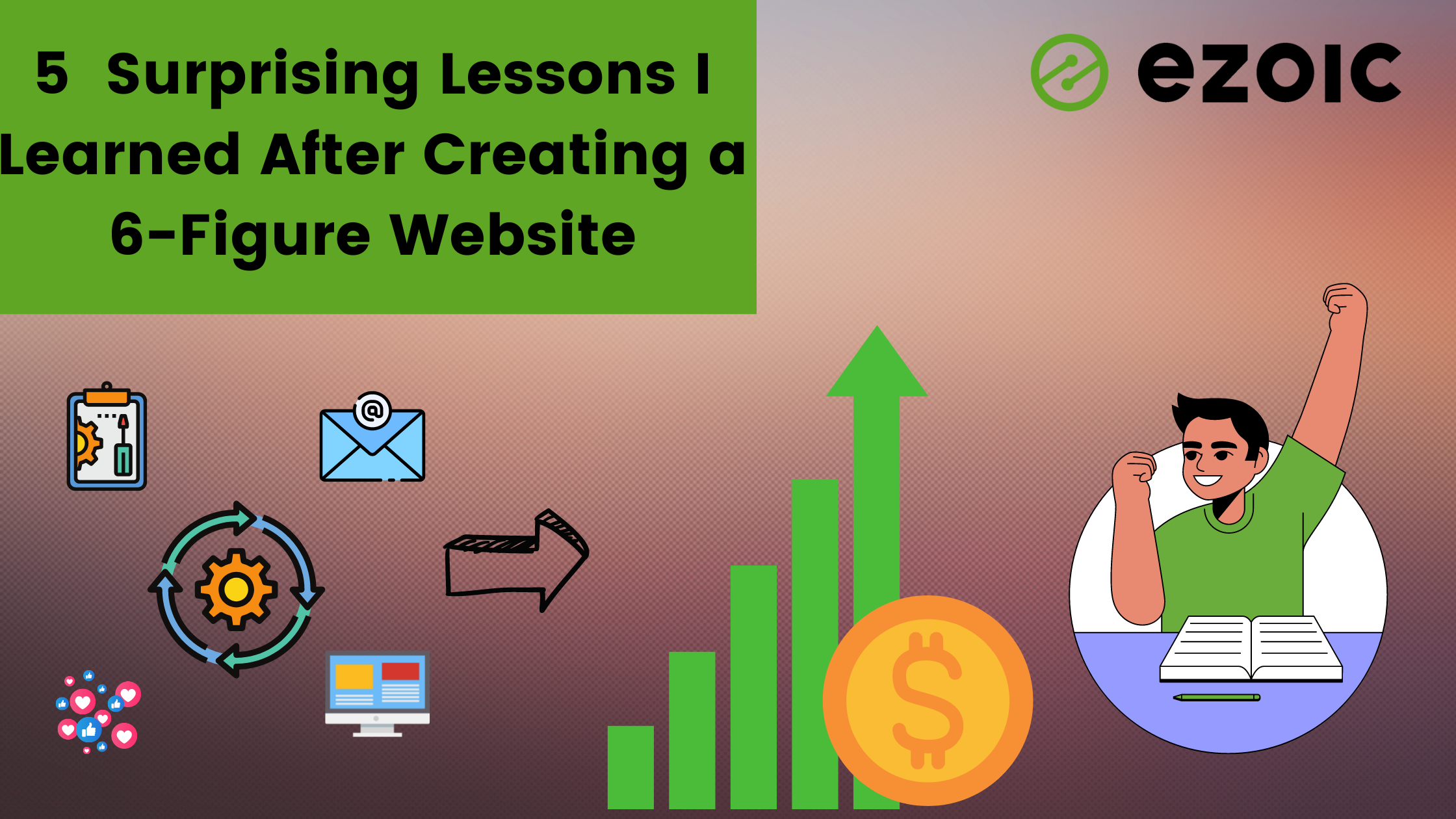 The 5 Most Surprising Lessons I Learned After Creating a 6-Figure Website