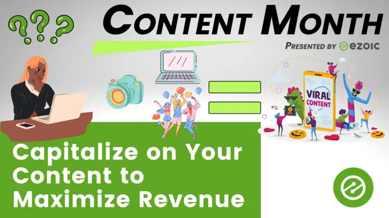 capitalize on your content