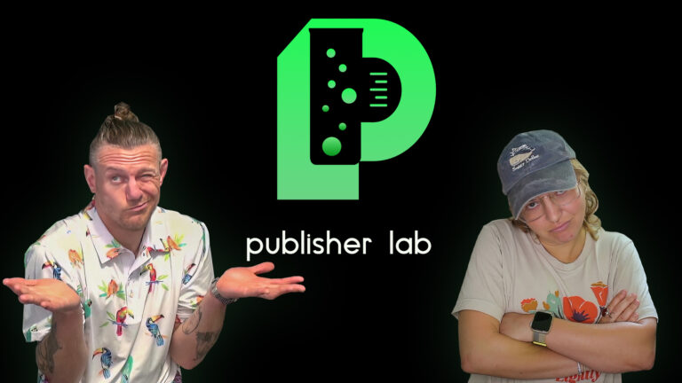 The Publisher Lab podcast featured image unsure