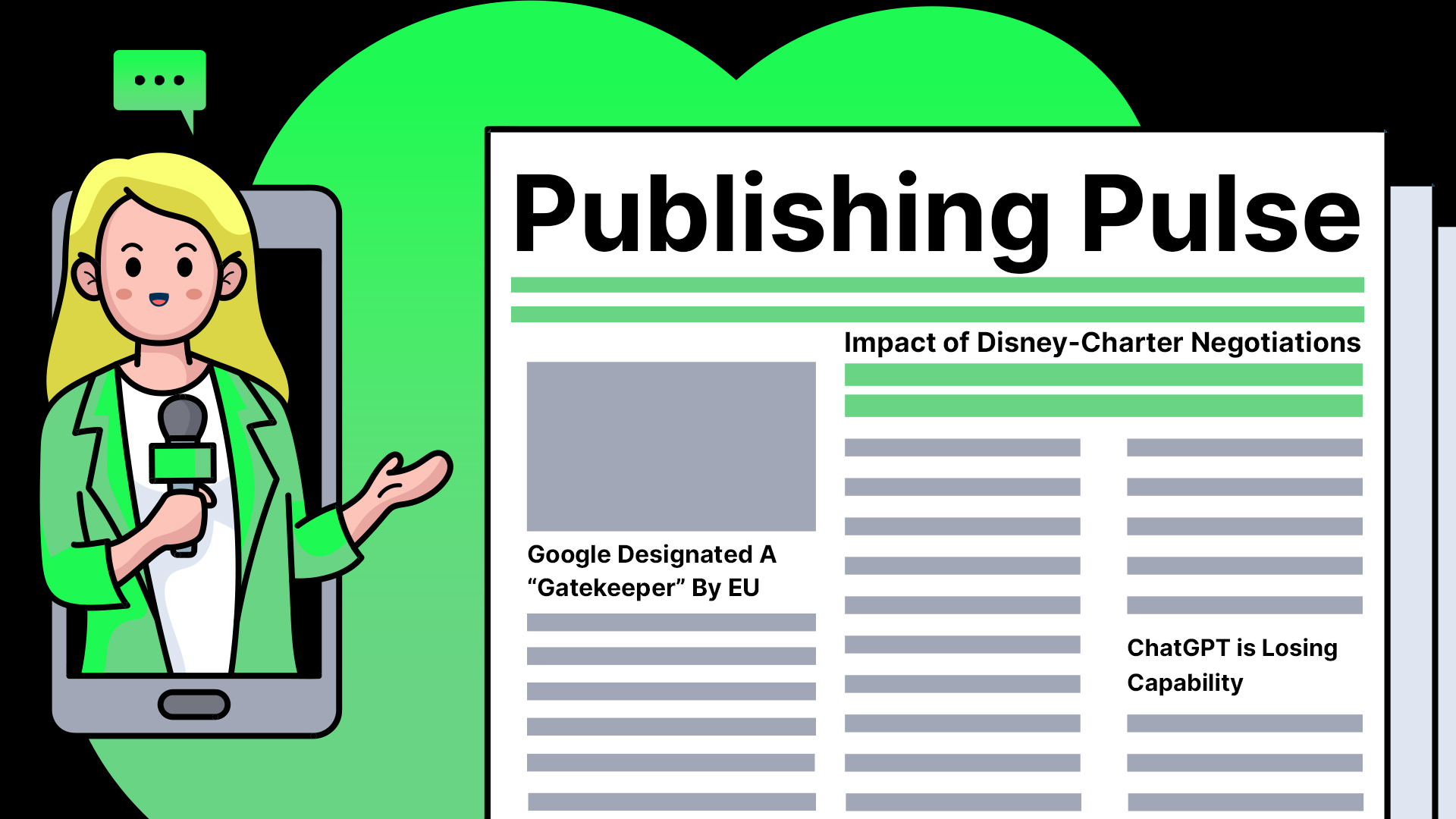 Publishing Pulse:  Google &#8216;Gatekeeper,&#8217; Artists Support AI, Charter-Disney Reshape Streaming